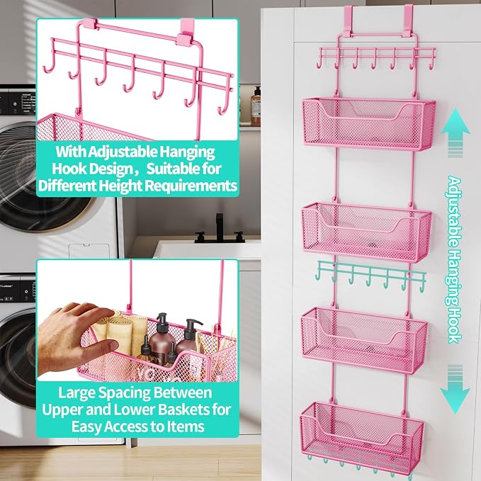 HapiRm Over Door Organizer Storage - Image 5