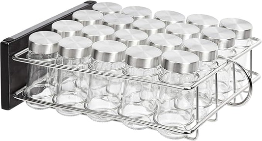 Amazon Basics 20 Jars Spice Organizer Rack - Image 2