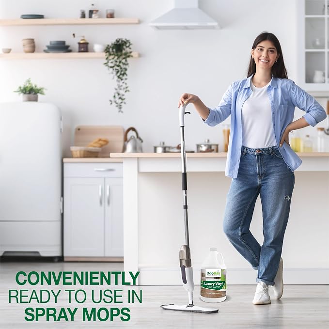 OdoBan Ready-to-Use Luxury Vinyl Floor Cleaner, Streak Free and Neutral PH - Image 4