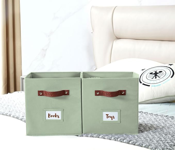 DECOMOMO Storage Cubes, Fabric Organizer Bins - Image 8