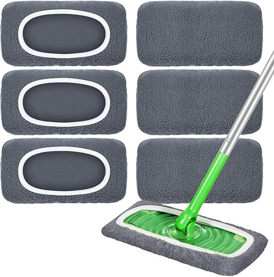 Reusable Dry Sweeping Cloths Microfiber Wet Pads Refill Compatible by LOVECO
