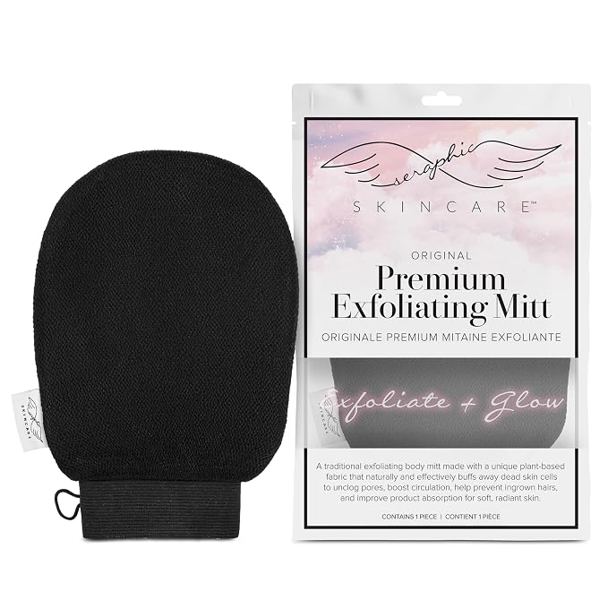 Seraphic Skincare Premium Exfoliating Mitt by SeraphicSkincare