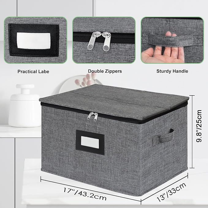 Wine Glass Sorage Box, Stemware Storage Cases - Image 3