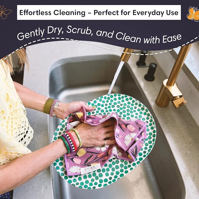 Microfiber Hand Towel & Washcloth Set of 2 - Image 2