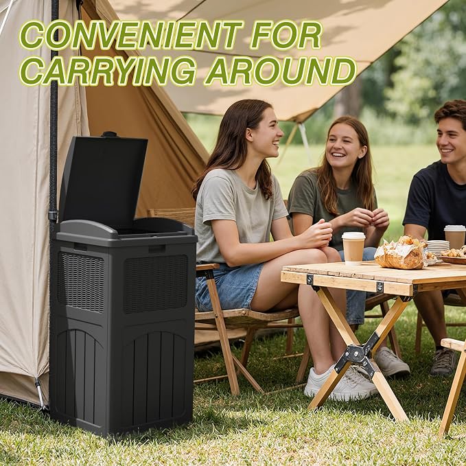 Greesum 33 Gallon Outdoor Trash Can - Image 6