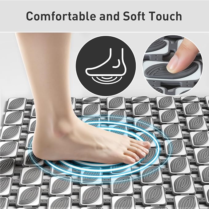 Bath Mat for Tub Non Slip Shower Mat for Elderly - Image 3