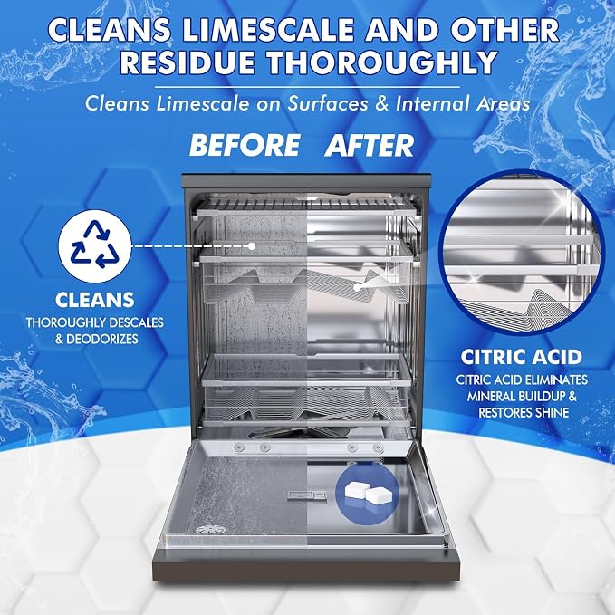 Deep Cleaning Dishwasher Cleaner Tablets - Image 2