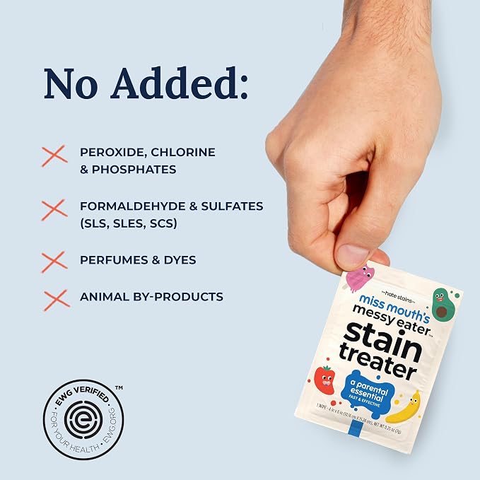 Miss Mouth's Messy Eater Stain Treater Wipes - Image 4
