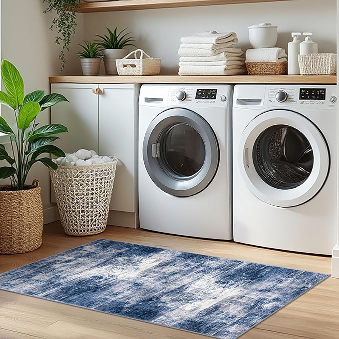 IOHOUZE Abstract Runner Rug 2x5 Ft Washable Runners - Image 8