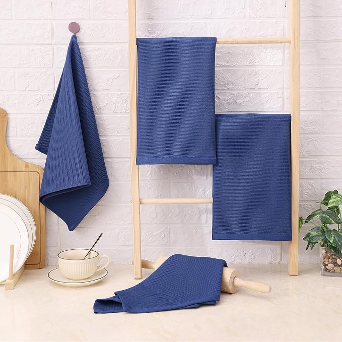 Homaxy 100% Cotton Kitchen Towels and Dishcloths Set - Image 7