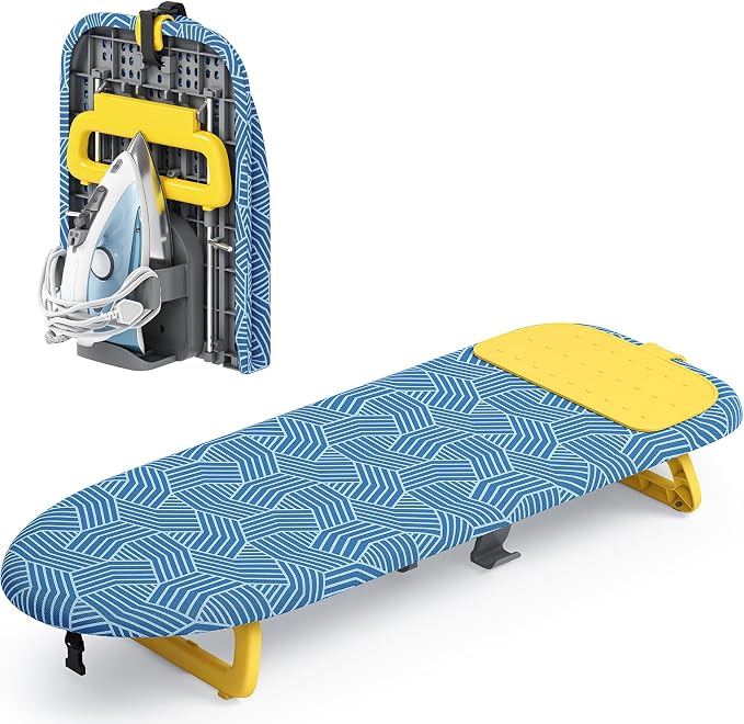 KINGBOARD Tabletop Ironing Board, Small Ironing Board by KINGBOARD