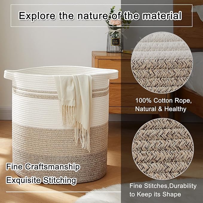 OIAHOMY 80L Laundry Baskets Hamper - Image 3