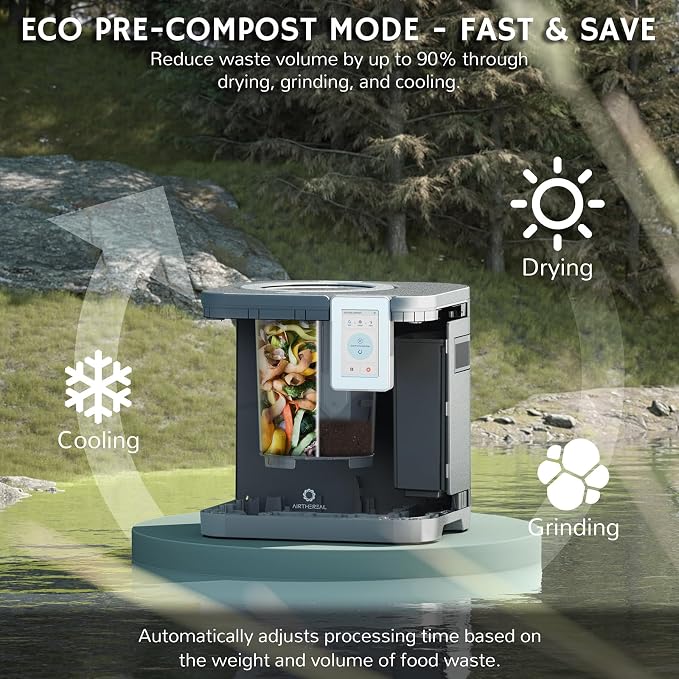 Airthereal Revive R800 5L Smart WiFi Electric Kitchen Composter - Image 5