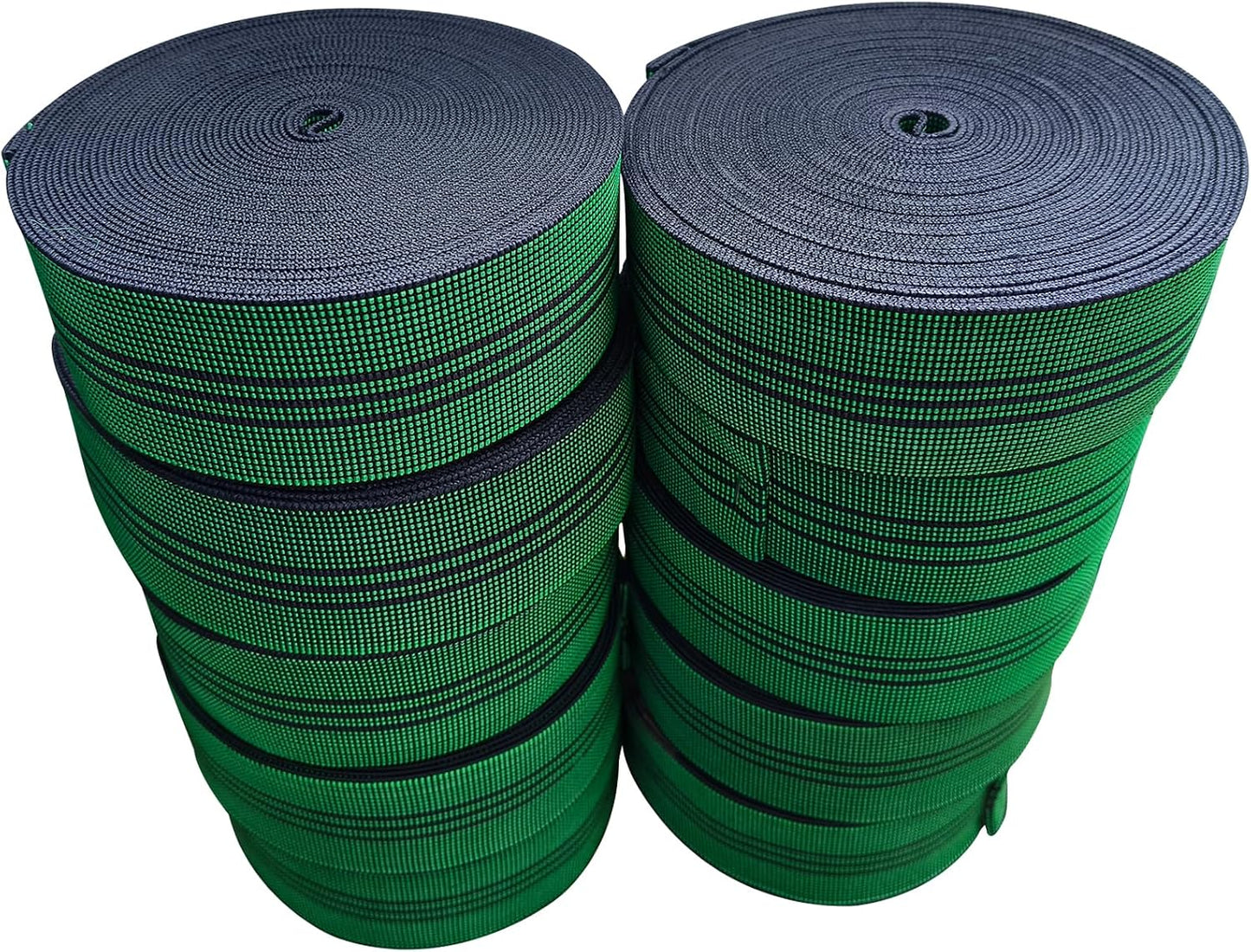 40ft Sofa Elastic Webbing Elasbelt Stretch Latex Band Furniture Repair DIY Upholstery Modification Elasbelt Chair Couch Material Replacement (Green 5cm 10m)