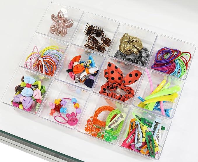Simple Houseware Clear Drawer Organizer - Image 4