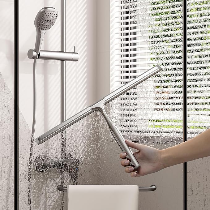 Shower Squeegee for Glass Doors, Squeegee for Shower Glass, Bathroom - Image 3