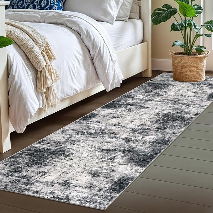 IOHOUZE Abstract Runner Rug 2x7 Ft Washable Runners - Image 8