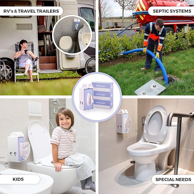 Septic Safe Tube Free 4 Ply Soft Toilet Paper RV Essential and Mom Approved - Image 3