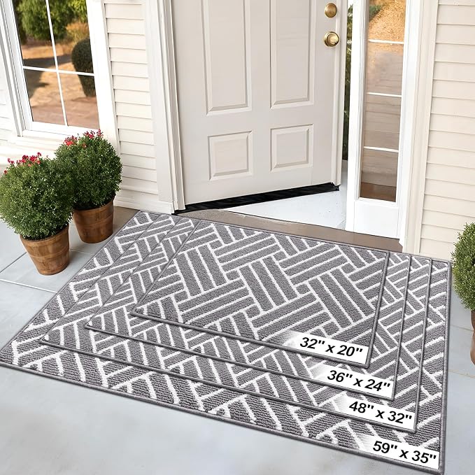 OLANLY Indoor Door Mat, 32x20 Inch, Dirt Resistant and Absorbent, Non-Slip - Image 7