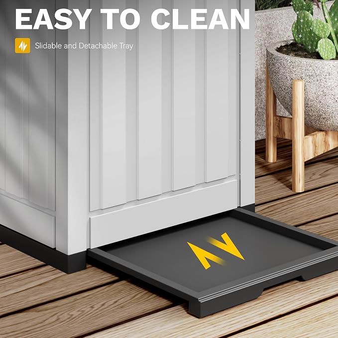 DWVO 36-Gallon Outdoor Trash Can - Image 4