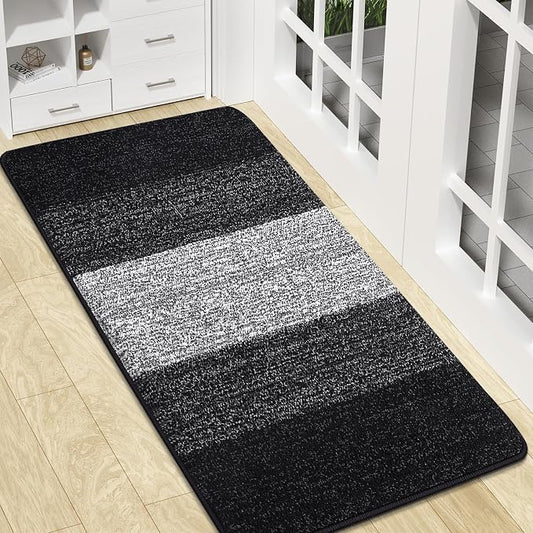 Kitinjoy Indoor Outdoor Door Mat, 47x20 Non-Slip Absorbent Dirt Trapper by Kitinjoy