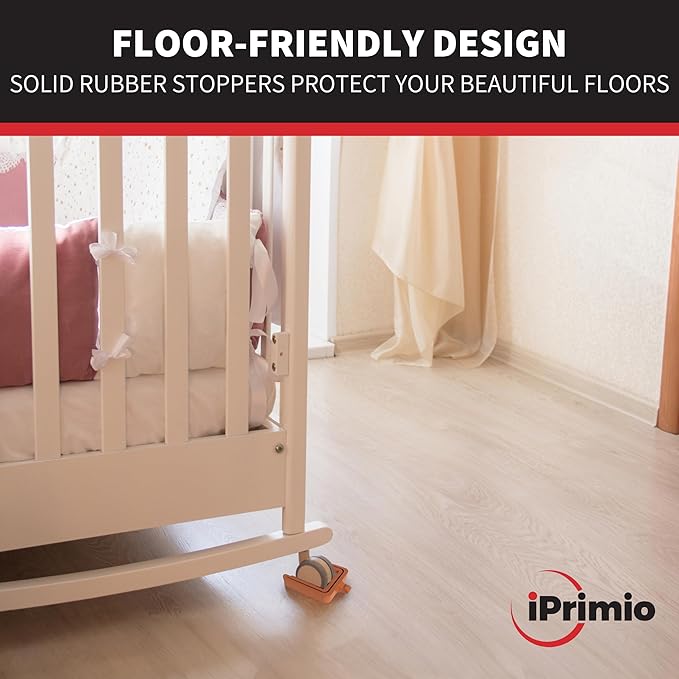 iPrimio No Lift Wheel Stoppers for Rolling Furniture - Image 4