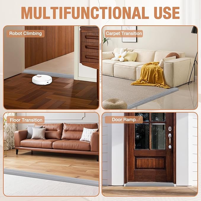 Floor Transition Strip Self Adhesive Vinyl Door Threshold - Image 6