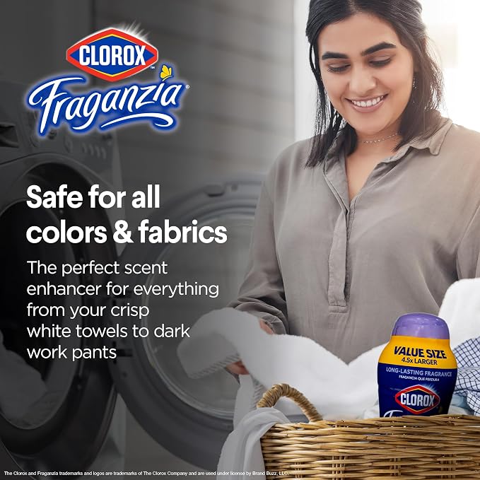 Clorox Fraganzia Laundry Scent Booster Crystals in Dreamy Jasmine Scent - Image 6