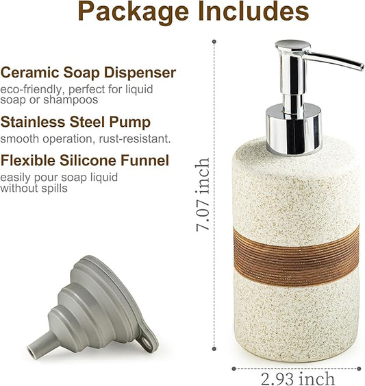 Soap Dispenser for Kitchen & Bathroom, Dish Soap, Hand Soap, Conditioner - Image 2