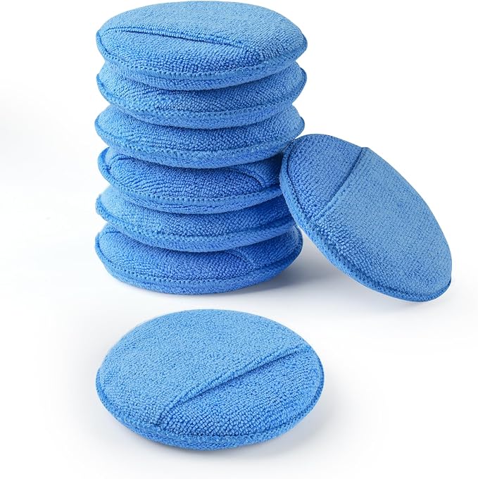Wax Applicator Pad, 5 Inch Microfiber Applicator Pad by Unknown