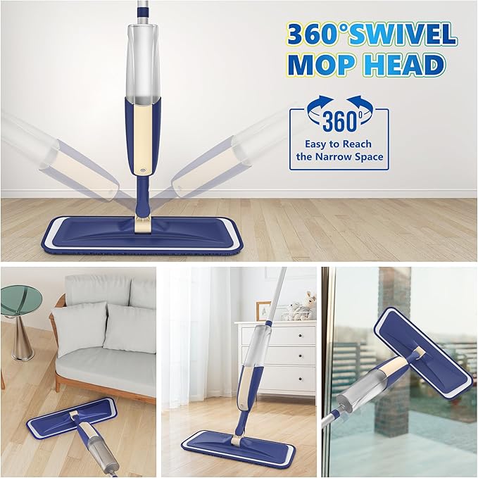 Microfiber Spray Mops for Hardwood Floor Cleaning - Image 6