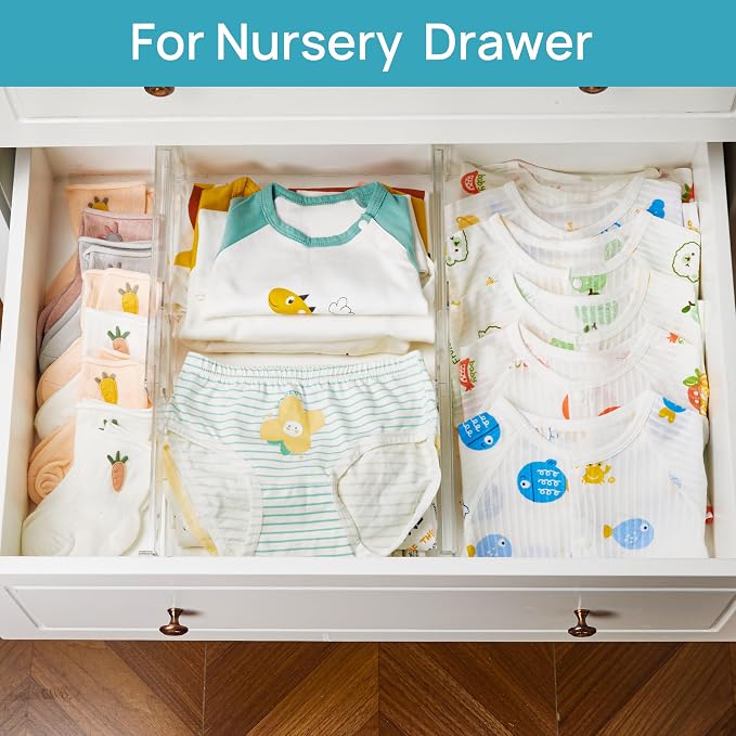 Vtopmart 8 Pack Drawer Dividers - Image 6
