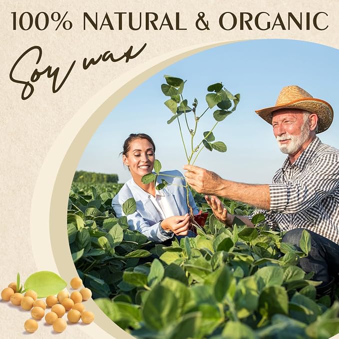 Soy Wax, Waxcanpy Natural Candle Wax, Organic Soy Wax - Image 2