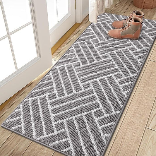 OLANLY Runner Indoor Door Mat, 47x23 Inch, Dirt Resistant and Absorbent by OLANLY