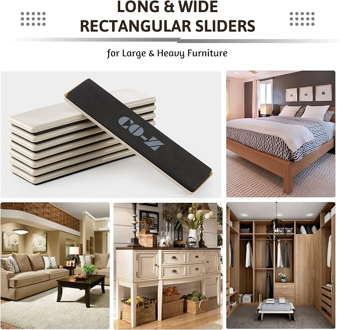 CO-Z Large Furniture Sliders - Image 3