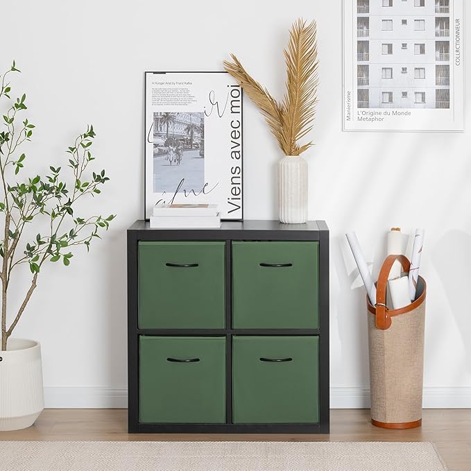 StorageWorks Green Storage Cubes, 13x13 Storage Cube Bins - Image 4