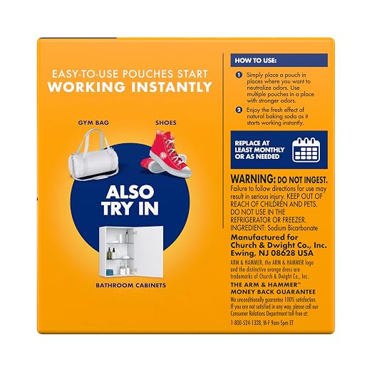 Arm & Hammer Fresh Effects Odor Neutralizing Baking Soda Pouches, Unscented - Image 8