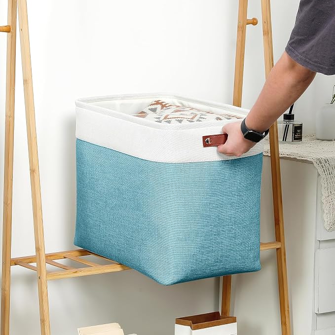 DULLEMELO Extra Large Storage Baskets, Fabric Storage Bins - Image 6