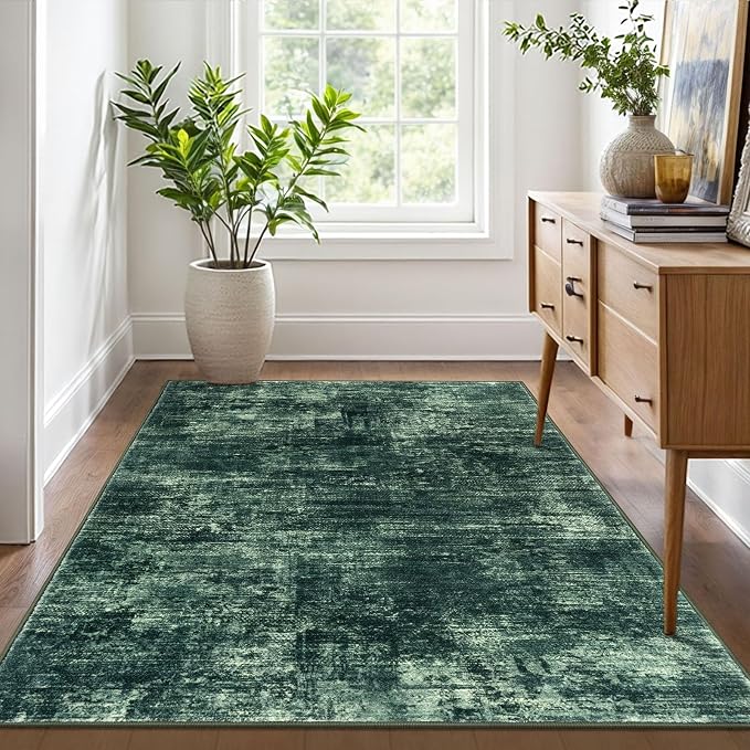 IOHOUZE Abstract Area Rug 4x6 Ft Washable Rugs - Image 8