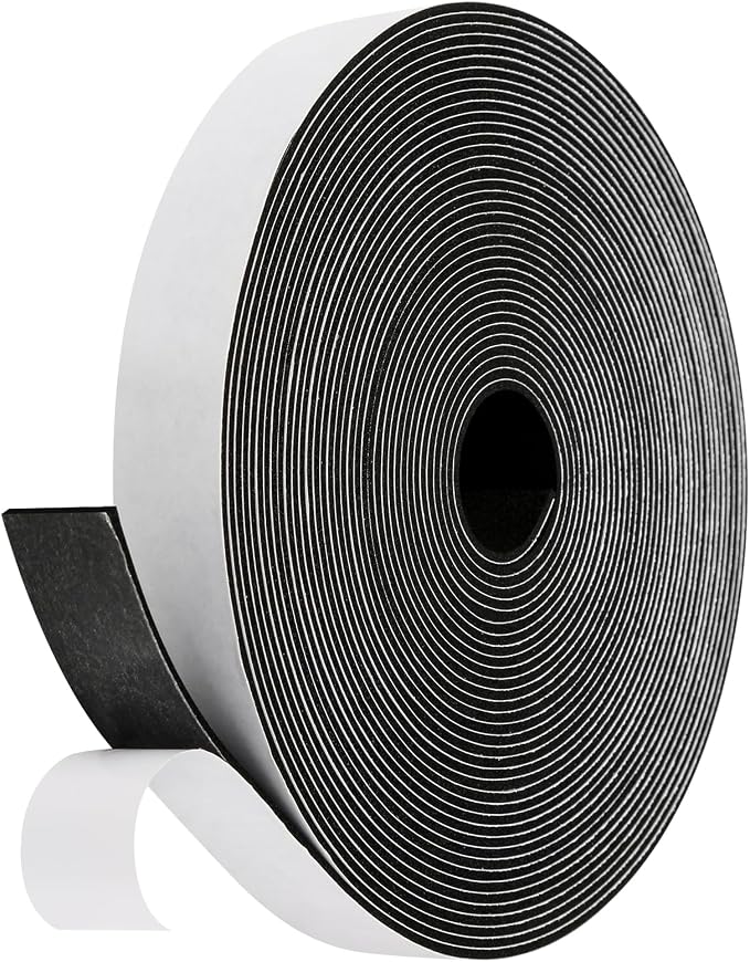 Weather Stripping Door Seal Strip, Strong Adhesive, Lightproof, Soundproof by Amzjjle