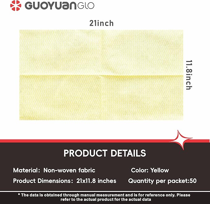 Disposable Dish Cloths Disposable Cleaning Towels Heavy Duty Reusable Cleaning - Image 2
