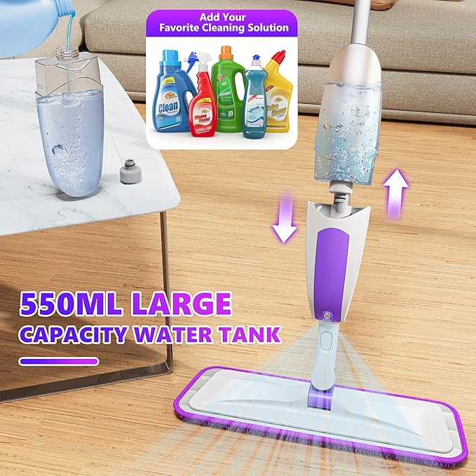Microfiber Spray Mops for Floor Cleaning - Image 2