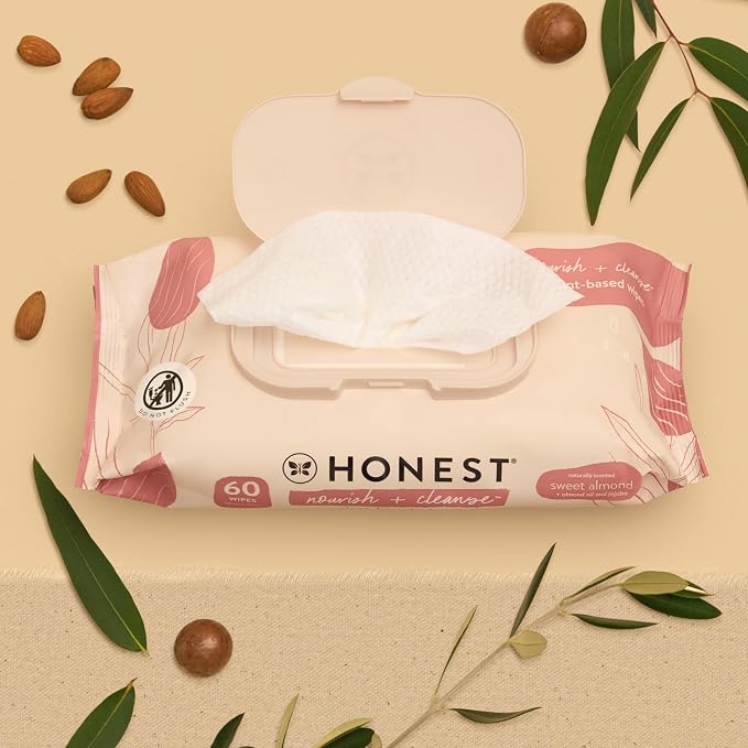 The Honest Company Nourish and Cleanse Naturally Scented Wipes Cleansing - Image 2