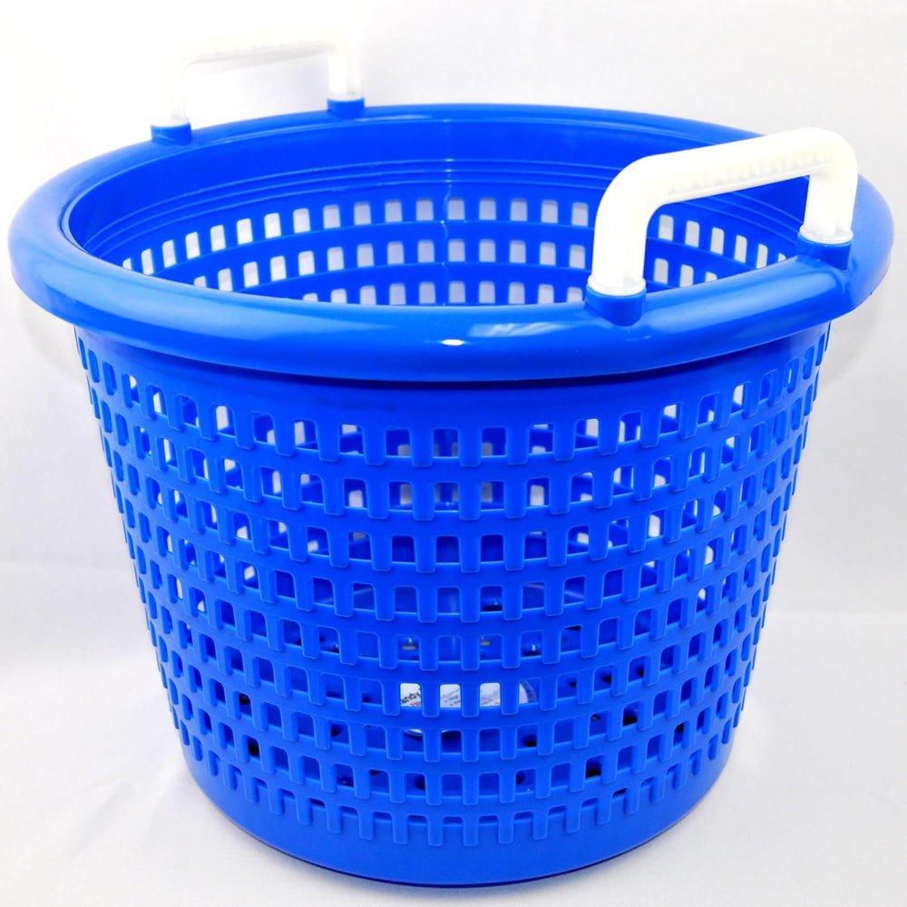 Handy Basket - Blue for Fishing, Laundry, heavy duty, hold up 40 lbs, can tak...