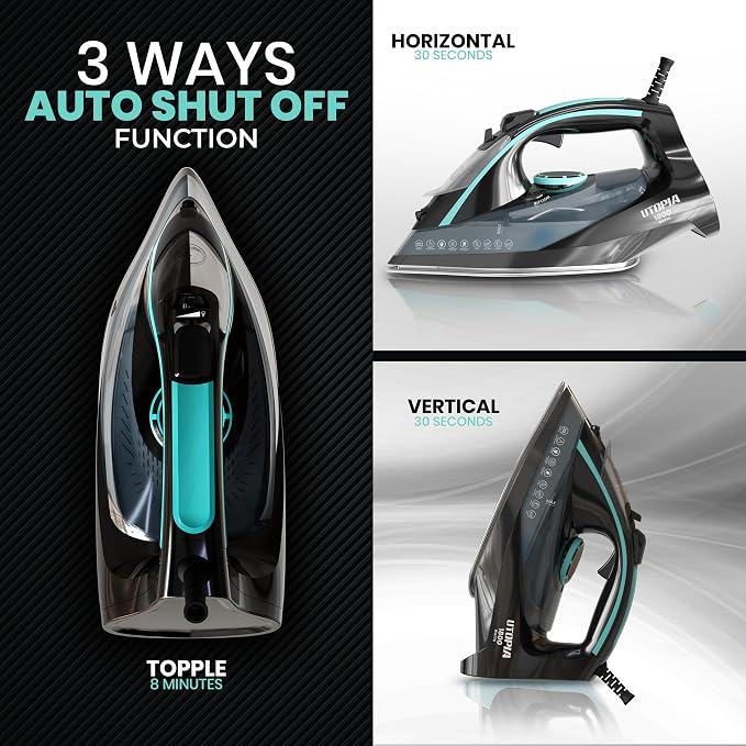 Utopia Home Steam Iron for Clothes - Image 5