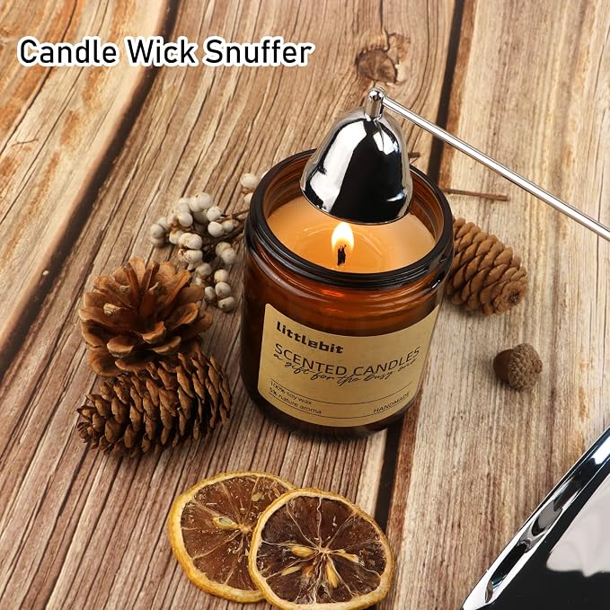 4IN1 Candle Accessory Set, Rechargeable LighterCandle Wick Trimmer Cutter - Image 3