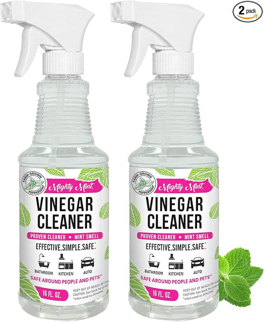 Mighty Mint Vinegar Cleaner, All-Purpose Spray, Natural Spearmint Scent by MightyMint
