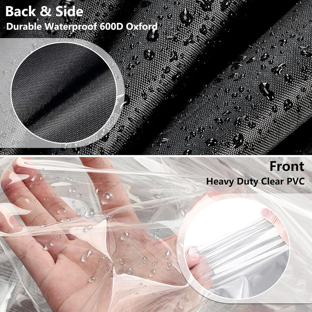 Waterproof Shelf Cover,Outdoor 600D Heavy Duty Dustproof Storage Shelves Cove...