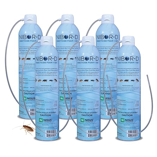 Nibor-D Insecticide Foam with IGR, Ready-to-Use by NISUS