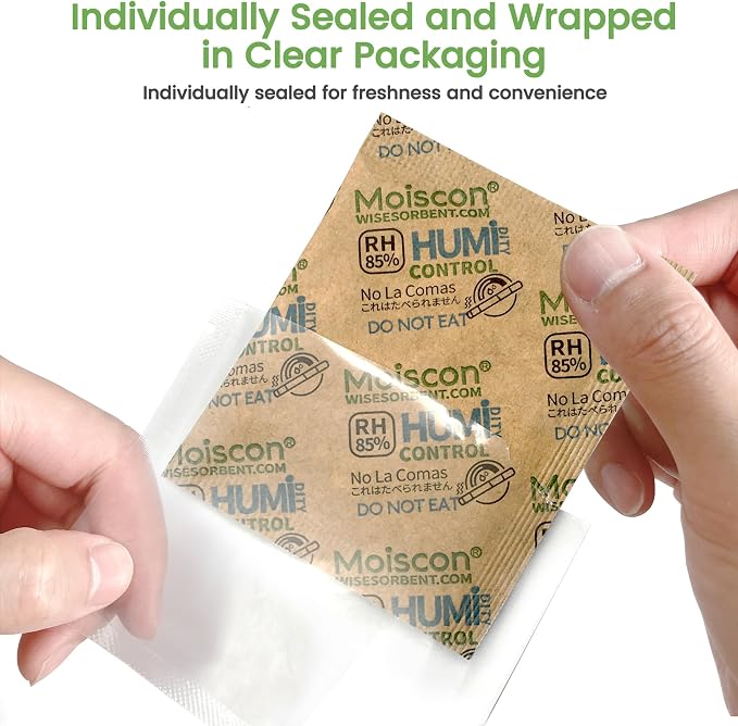 30 Pack 85% RH Size 8 Two-Way Humidity Control Packs - Image 4